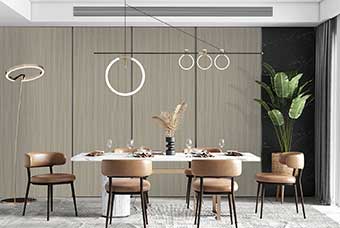 邯郸轻奢风格-餐厅