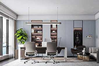 邯郸轻奢风格-书房