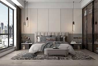 邯郸现代风格-卧室