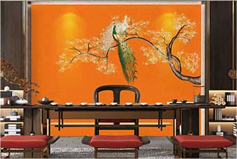 邯郸森佰汇航空纤维墙咔（春花秋月）